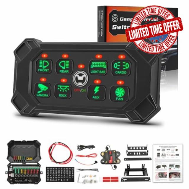 CAFOPAR 8 Gang Switch Panel