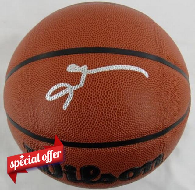Allen Iverson Signed Auto Autograph Wilson NBA Basketball JSA Witness COA - Autographed Basketballs