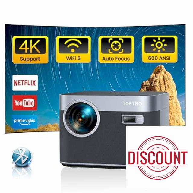 Projector 4K with Android OS