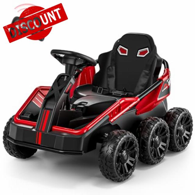Teoayeah 24V 6x6 Ride On Car for Big Kids