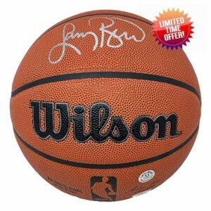 Larry Bird Boston Signed Basketball Bird+JSA ITP