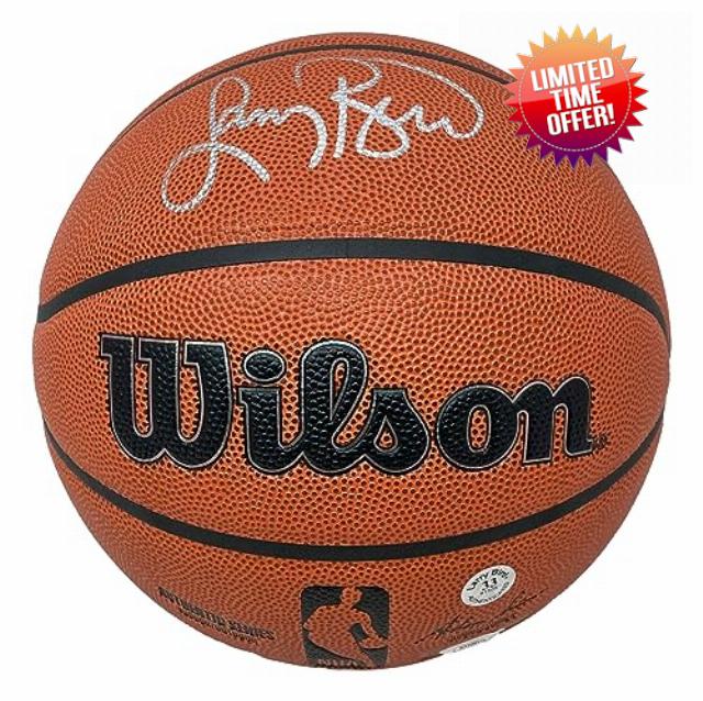 Larry Bird Boston Signed Basketball Bird+JSA ITP