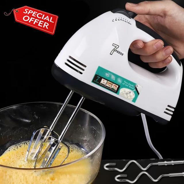 Pro 7-Speed Digital Electric Hand Mixer with High-Performance DC Motor