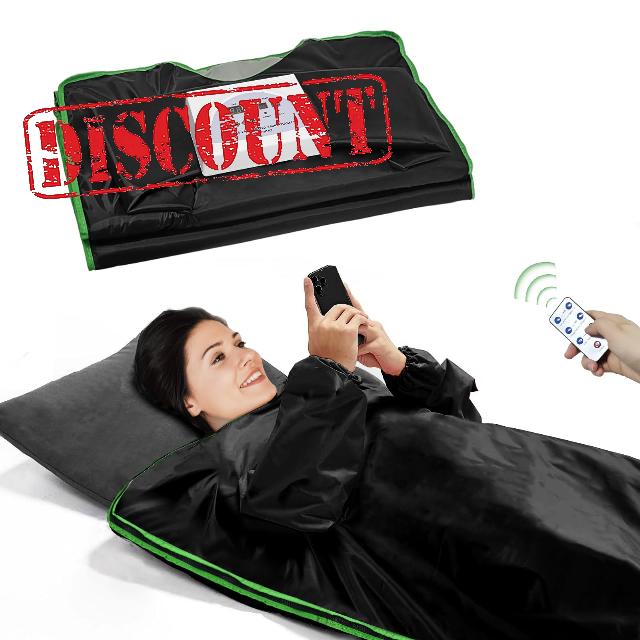 Poolergetic Infrared Sauna Blanket Portable Home Sauna Blanket