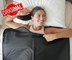 ONERVA™ Zen Blanket Infrared Sauna Blanket: Your Personal Detox and Relaxation Sauna in a Portable 71x71 inch Plush Thermal Blanket for Home Sauna Therapy (Thermal Sauna Blanket)
