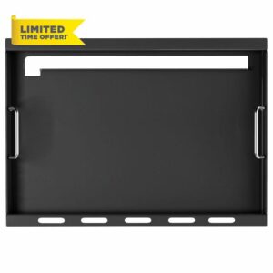 Full Size Griddle with Handles for Weber Spirit 200 Series Gas Grills