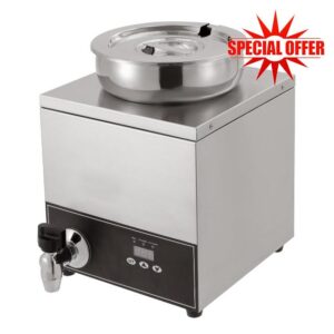 Boba Maker Commercial Boba Cooker Tapioca Pearl Maker Boba Tea Machine Automatic Pearl Maker for Bubble Tea Milk Tea Tapioca Pearls Dessert Stores Lounge Bars 110V