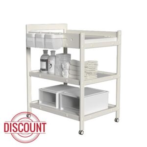 hoopyosms Baby Changing Table with Waterproof pad