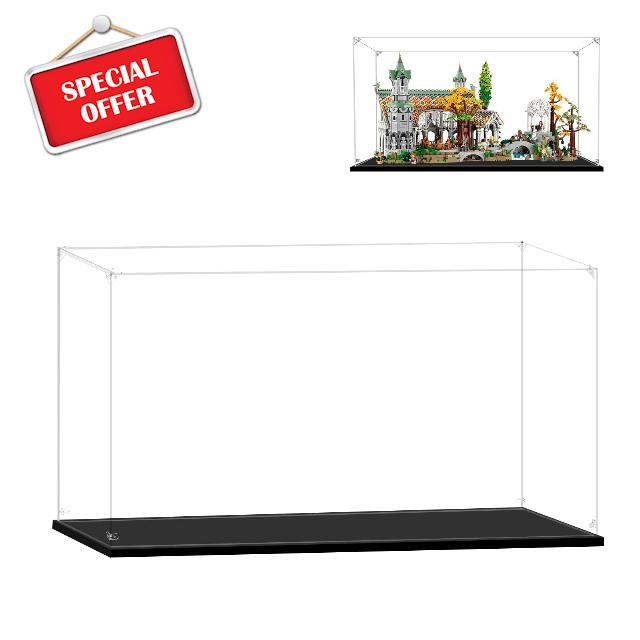 LILIKAKA Acrylic Display Case for Lego 10316 The Lord of The Rings Rivendell