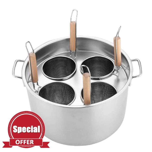 HMWOKPOT 3/4/5 Holes Pasta Cooking Tool
