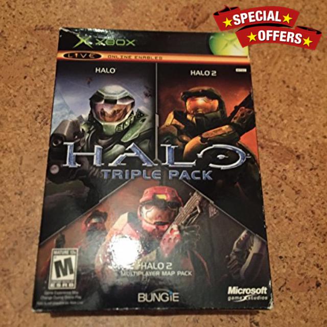 Halo Triple Pack - Xbox (Renewed)