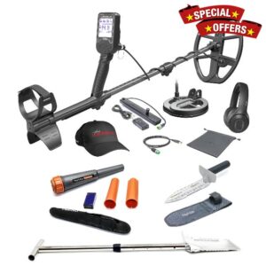 Nokta The Legend PRO Pack Metal Detector Set (Metal Detector + Pinpointer + Digger + Shovel)
