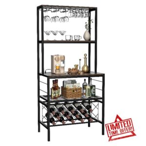 GEBAROW Wine Rack Freestanding