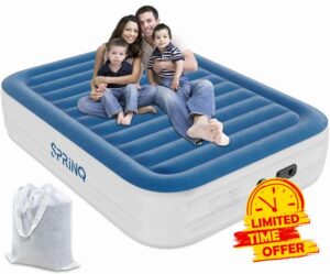 Sprinq Queen Air Mattress with Built in Pump