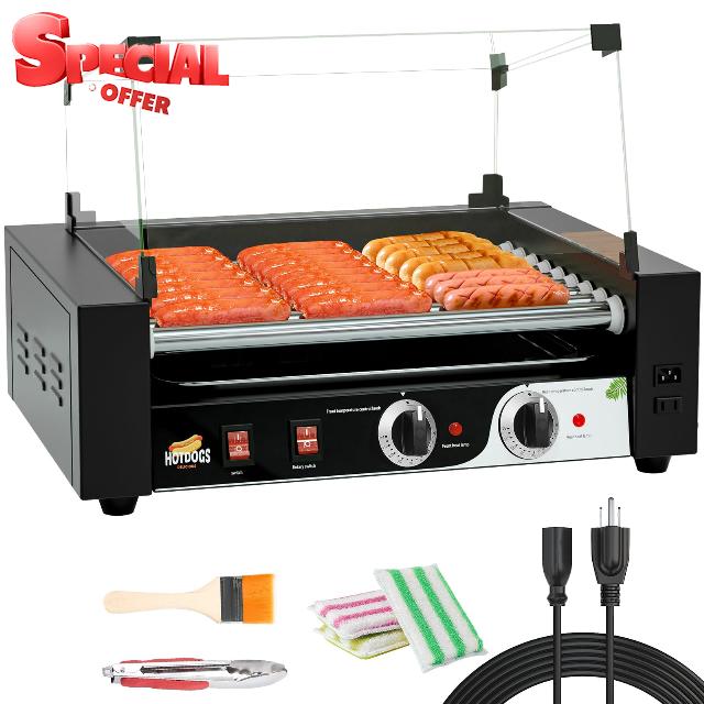 LIANQIAN 1400W Hot Dog Roller Machine