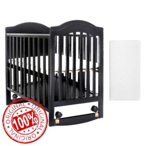 TOFUUMI Versatile 6-in-1 Portable Mini Baby Crib（ Includes Mattress and Mosquito Net