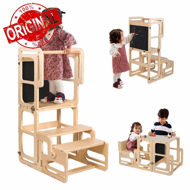 Toddler Tower Kitchen Stool Helper