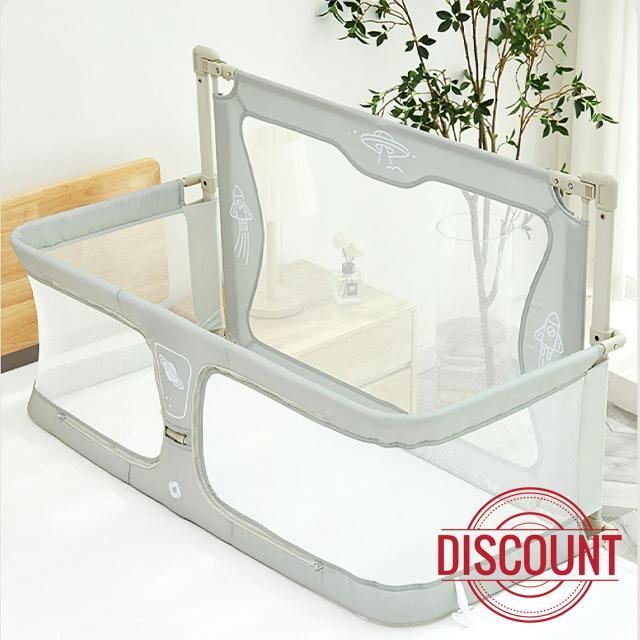 Panbayi Bedside Crib - 3 in 1 Baby Bassinet