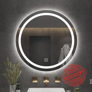 YVYKFZD Round Bathroom Mirrors