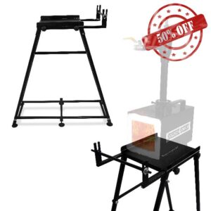 Simond Store Forge Starter kit Stand - Compatible with all Single Burner Blacksmith Forge Kit - Steel Blacksmithing Starter Kit - Propane Forge Kit Stand 12 inch Home Forge Starter Kit Tool Stand