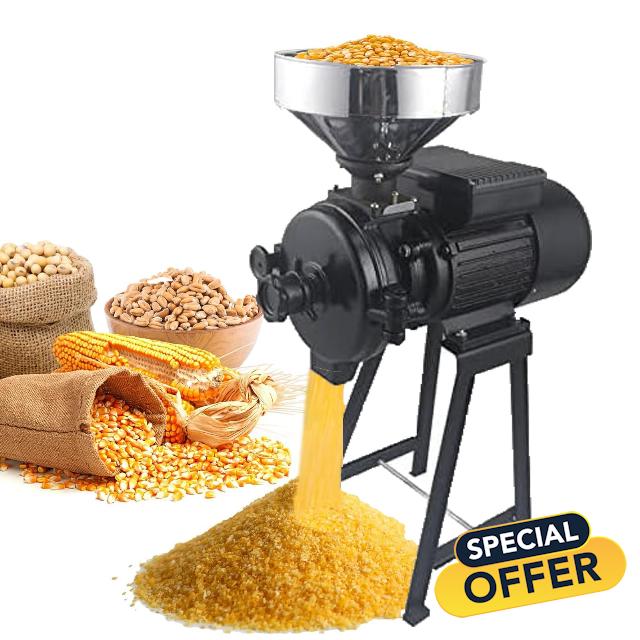 3000W Commercial Grain Grinder Mill