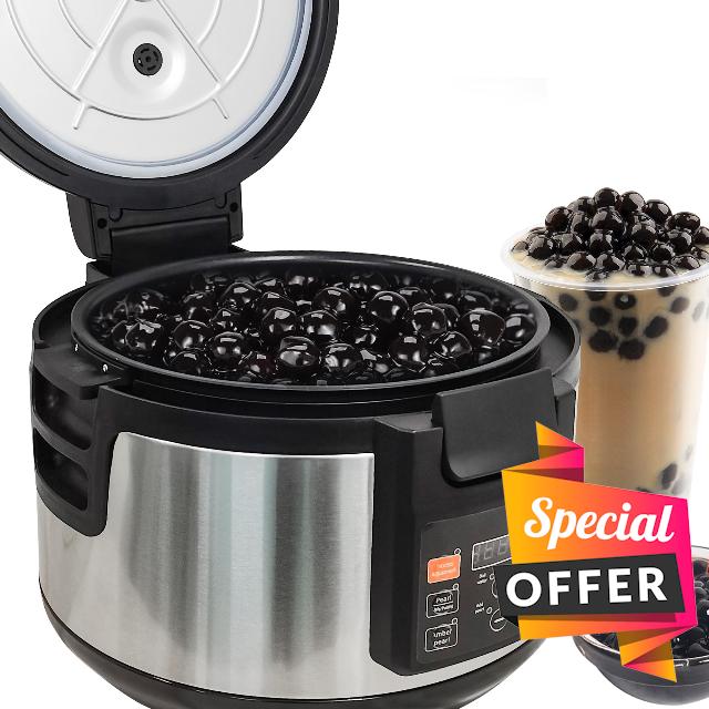 Mvckyi Commercial Tapioca Boba Cooker Pearl Maker