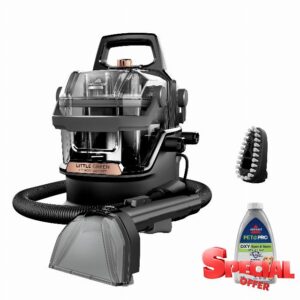 BISSELL Little Green HydroSteam Multi-Purpose Portable Carpet and Upholstery Cleaner