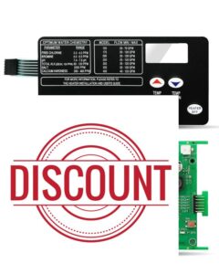 BOQNZN 2023 Upgraded 42002-0007S 461105 Pool Heater Control Board kit Compatible with Mastertemp NA and LP Series Pool Spa Heater Electrical Systems