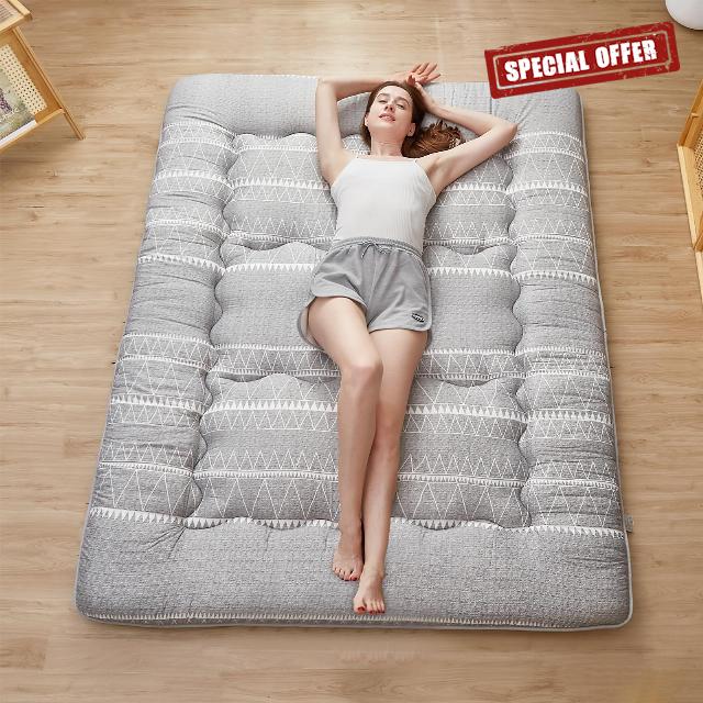 Aigbiot Japanese Futon Floor Mattress Foldable Tatami Mattress
