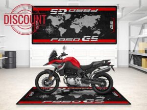 wibeart Parking Mat for BMW F850 GS Motorcycle Model