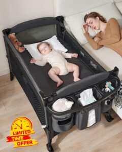 AirClub Baby 4 in 1 Bassinet Bedside Sleeper