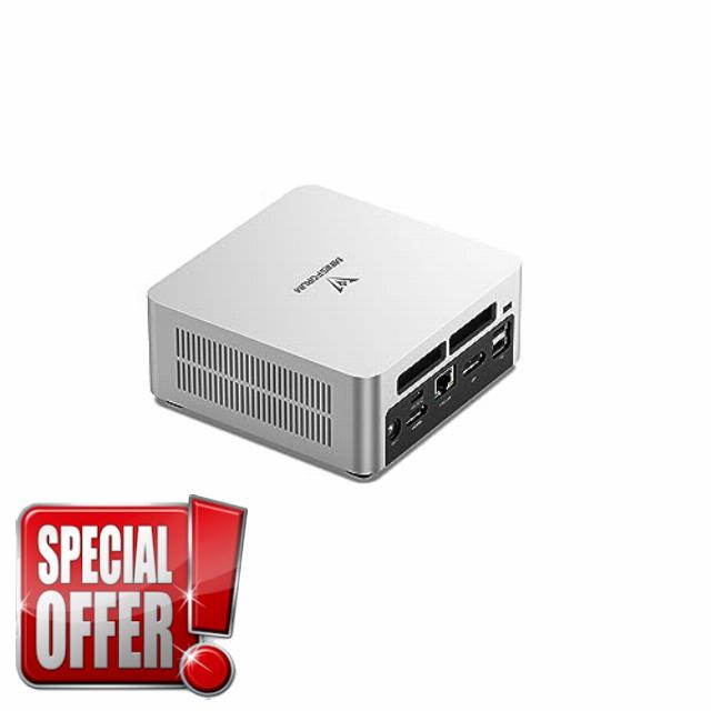 MINISFORUM Mini PC i7 UN1265 Mini PC Win11 Intel Core i7-12650H 32GB DDR4 1TB PCIe4.0 SSD Wi-Fi6E&BT 5.2