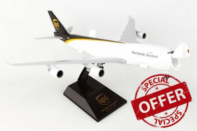 SKYMARKS UPS 747-400F 1/200 W/Gear & Opening Doors (SKR1113)