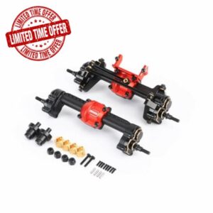 RCAWD FCX24 Portal Axles Kit & Differential Locker for FMS 1/18 LC80 K5 Front Rear Portal Axle 1/24 FCX24 Upgrades Part