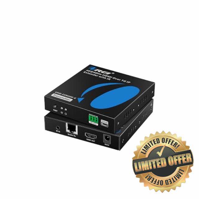 4K HDMI Extender Over IP CAT6 by OREI 4K@60Hz One to Many Upto 330 Feet
