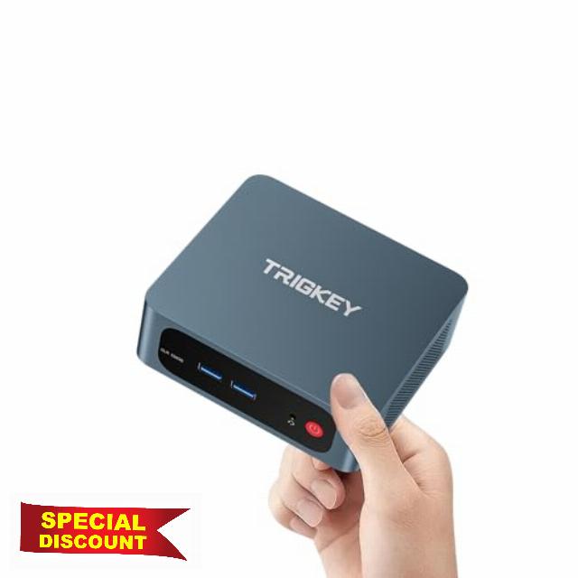 Mini PC Intel Alder Lake-N100(4C/4T up to 3.4GHz) 16GB DDR5 4800Mhz 500GB M.2 PCle SSD