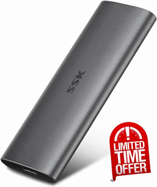 SSK 2TB Portable External SSD