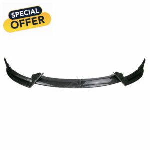 Front Bumper Front Lip Front Shovel kit Compatible 2017-2023 for Tesla Model3/ModelY Sedan Body Spoiler Splitter kit Carbon Fiber Bright Black · (Model/Y Carbon Color)