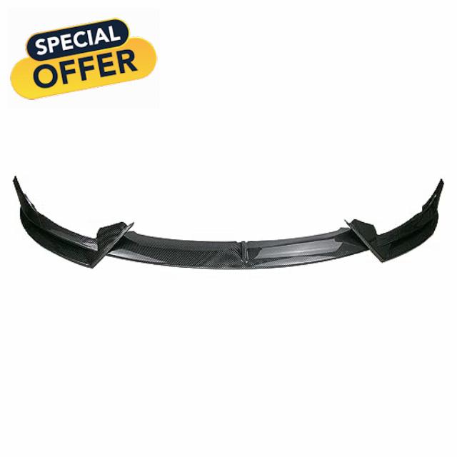 Front Bumper Front Lip Front Shovel kit Compatible 2017-2023 for Tesla Model3/ModelY Sedan Body Spoiler Splitter kit Carbon Fiber Bright Black · (Model/Y Carbon Color)