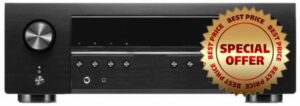 Denon AVR-S670H 5.2ch 8K Smart AV Receiver with Voice Control with an Additional 1 Year Coverage (2023)