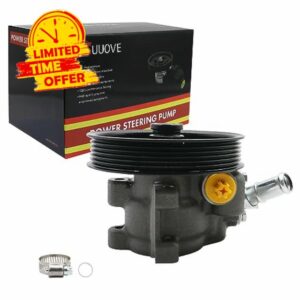 Cuuove 20-323 Power Steering Pump with Pulley Fits for 2007-2005 Ford Five Hundred