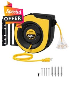 WILAWELS Retractable Cord Reel