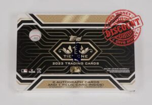 2023 Topps Tier One MLB Baseball HOBBY box (3 cards/bx)