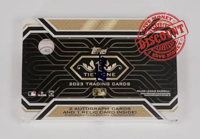 2023 Topps Tier One MLB Baseball HOBBY box (3 cards/bx)
