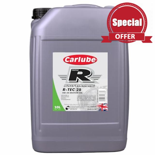 Carlube Triple R 5W-40 Fully Synthetic R-TEC 28 20L