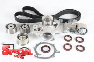 DAYSYORE Timing Belt Kit & Water Pump Fits for 1999-2005 Subaru Impreza Forester 2.5L/ 2.2L Engine EJ25
