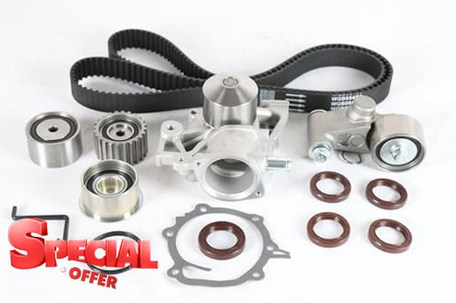 DAYSYORE Timing Belt Kit & Water Pump Fits for 1999-2005 Subaru Impreza Forester 2.5L/ 2.2L Engine EJ25
