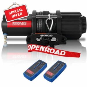 OPENROAD 4500 lb ATV/UTV Winch