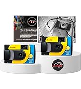Clikoze Disposable Cameras Multipack - Includes 2 Pack Kodak Funsaver Single-Use 35mm Cameras wit...