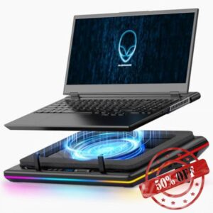 2023 New Gaming Laptop Cooling Pad with Powerful Turbofan